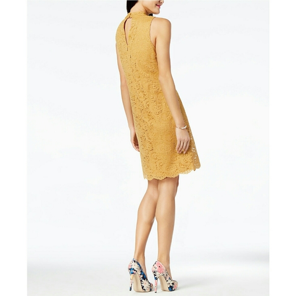 New! Nine West Lace Shift Dress NWT ** PRICE FIRM ** Size 16 Keyhole Neckline - Picture 3 of 4